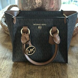 Michael Kors Kris Brown Acorn Small Satchel
